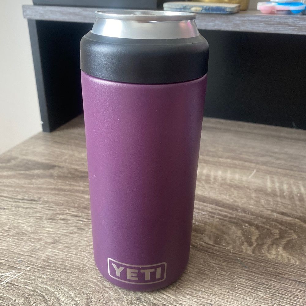 NWT Yeti Slim Can Koozie